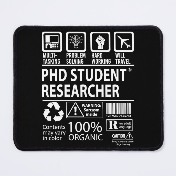 Item preview, Phd Student Researcher T Shirt - MultiTasking Certified Job Gift Item Tee designed and sold by killingworthhi.