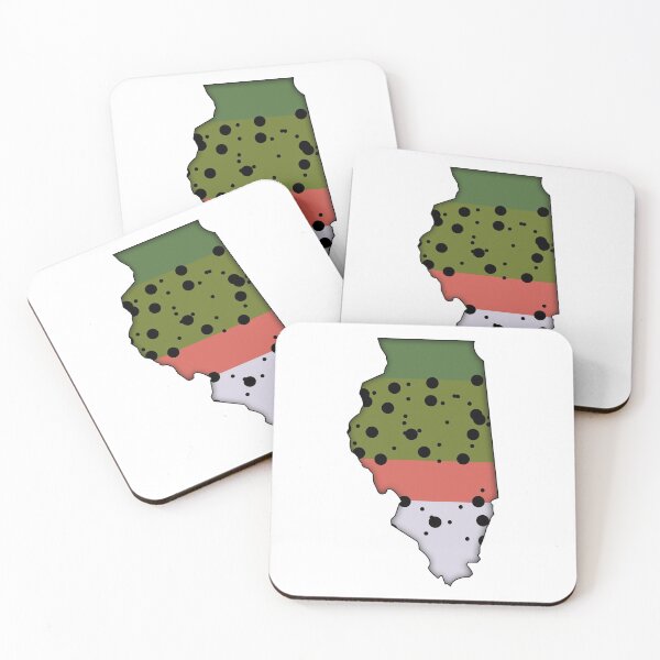 Item preview, Illinois Trout designed and sold by Sun Dog Montana.