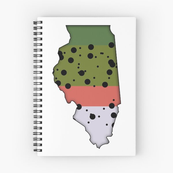 Item preview, Illinois Trout designed and sold by Sun Dog Montana.