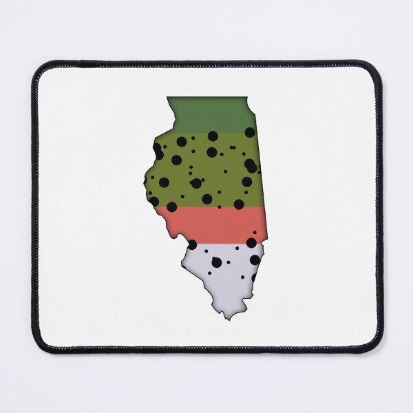Item preview, Illinois Trout designed and sold by Sun Dog Montana.