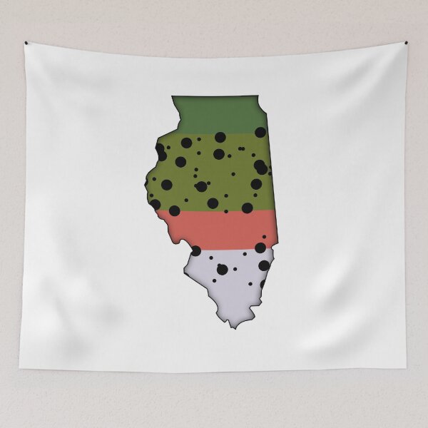 Item preview, Illinois Trout designed and sold by Sun Dog Montana.