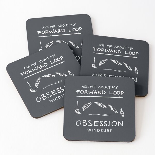 Item preview, FORWARD LOOP Obsession Funny Quote Windsurfing Design designed and sold by frenchsalsa.