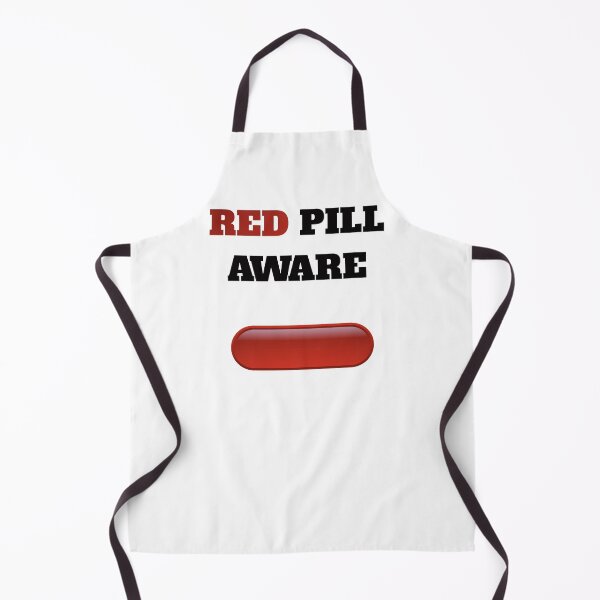 Item preview, RED PILL AWARE designed and sold by FunTextArt.