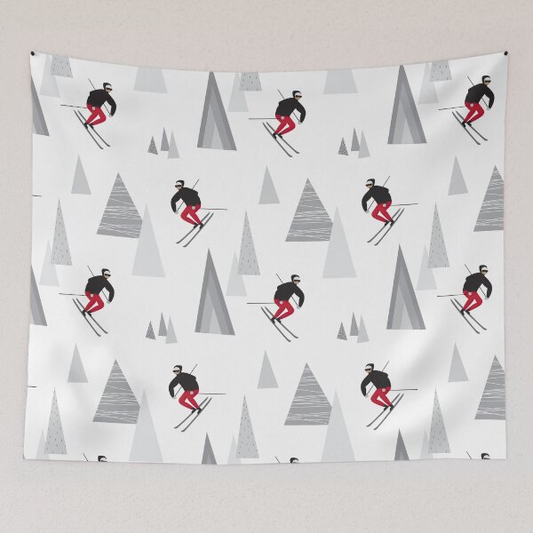 Item preview, Black Hoody Skier  designed and sold by RoslynArt.