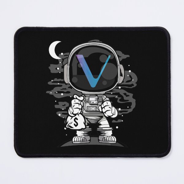 Item preview, Astronaut Vechain VET Coin To The Moon Crypto Token Cryptocurrency Blockchain Wallet designed and sold by AriellaGross.