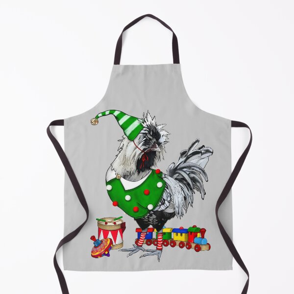 Item preview, Silver Laced Polish Rooster Elf With Toys designed and sold by iamgirl1.