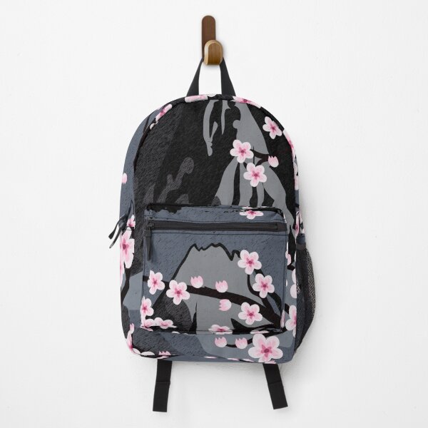 Item preview, Japanese Beautiful Cherry Blossom, Sakura with Mount Fuji designed and sold by Click-Like.