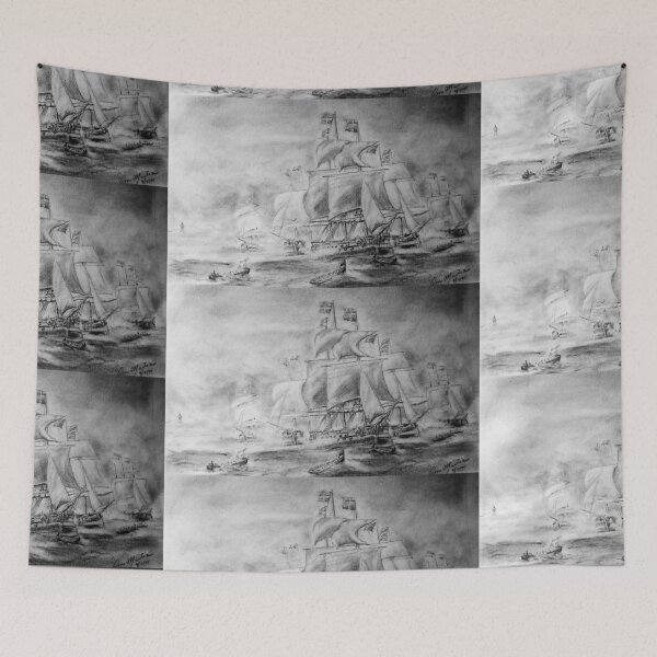 Item preview, Batalla naval del siglo XVII designed and sold by Rene-Martin.