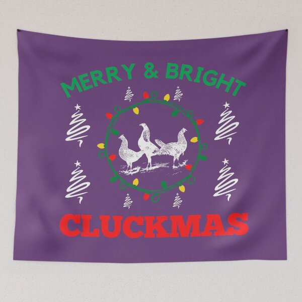 Item preview, Merry & Bright Cluckmas designed and sold by RKMR.