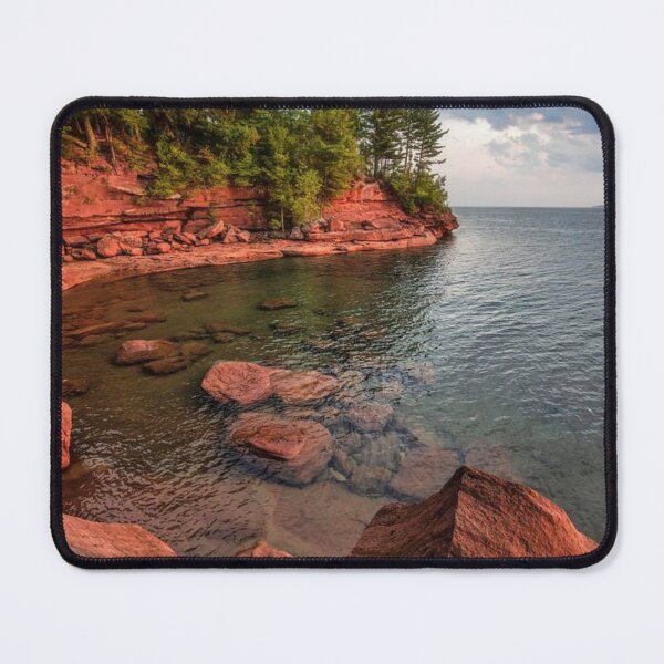 Item preview, Sandstone Cove Lake Superior USA designed and sold by Maddie4Real.