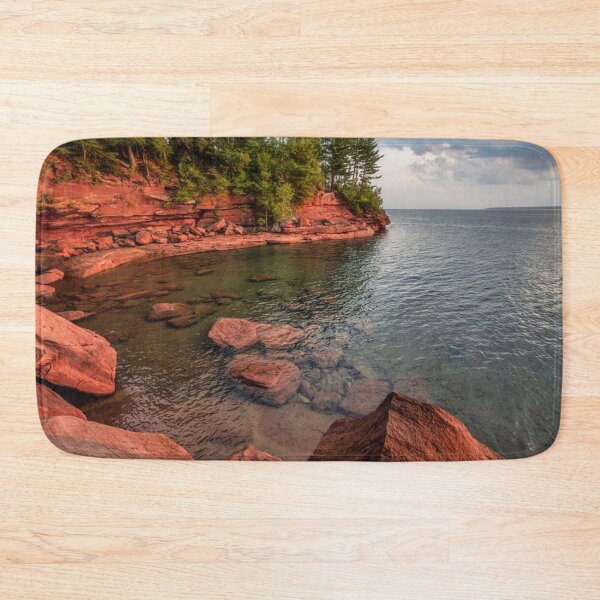 Item preview, Sandstone Cove Lake Superior USA designed and sold by Maddie4Real.
