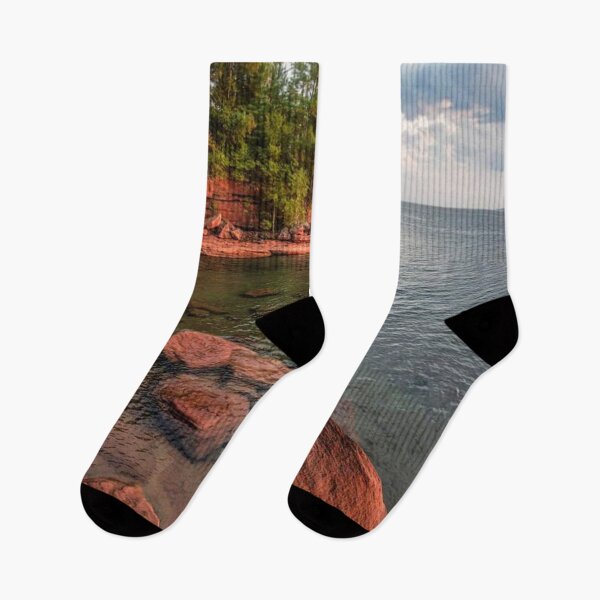 Item preview, Sandstone Cove Lake Superior USA designed and sold by Maddie4Real.