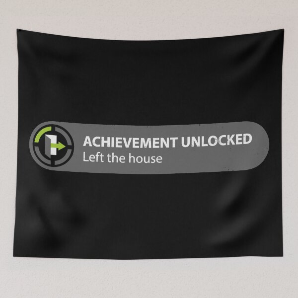 Item preview, Achievement Unlocked Left The House designed and sold by GalacticAmateur.