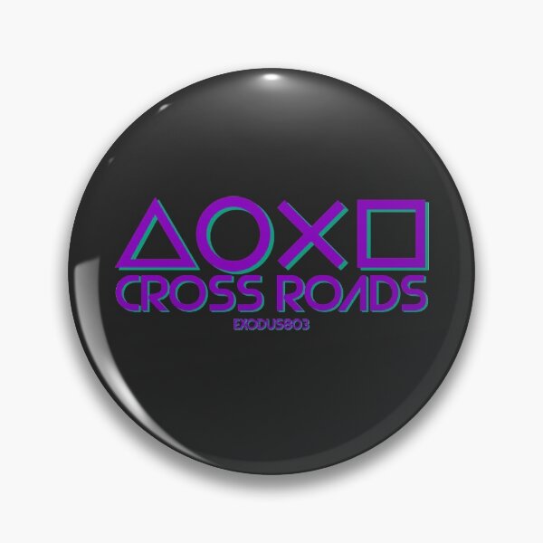 Item preview, Cross Roads Logo, Purple Variant designed and sold by BossRushGames.