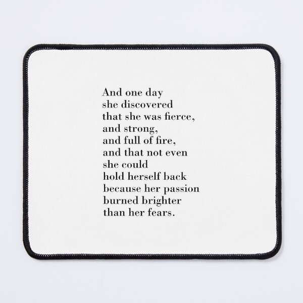 Item preview, And one day she discovered that she was fierce designed and sold by corbrand.