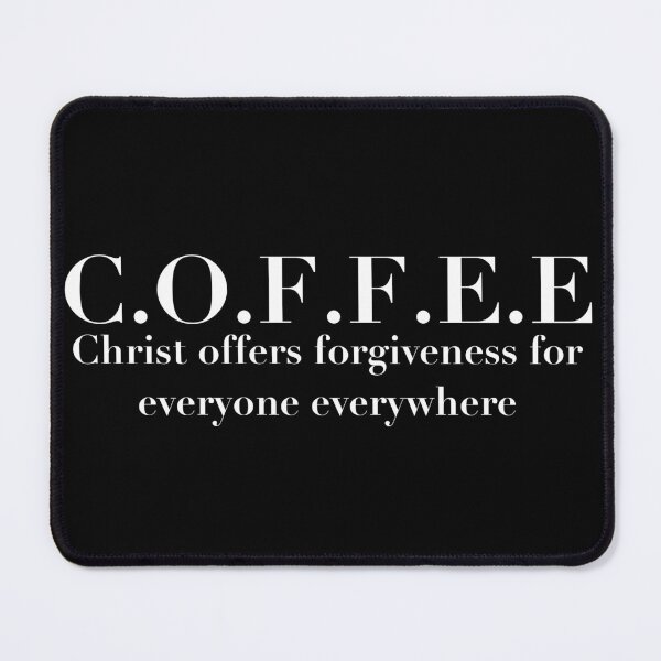 Item preview, Coffee and Jesus- coffee and sarcasm small designed and sold by Tanuja Sharma.