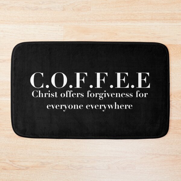 Item preview, Coffee and Jesus-  coffee and sarcasm small designed and sold by Tanuja  Sharma.