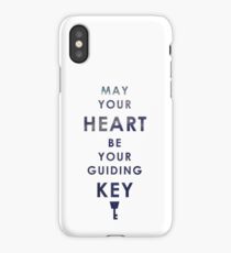 May your Heart be your guiding Key iPhone Case/Skin