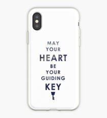 Vinilo o funda para iPhone Que tu corazón sea tu llave guía