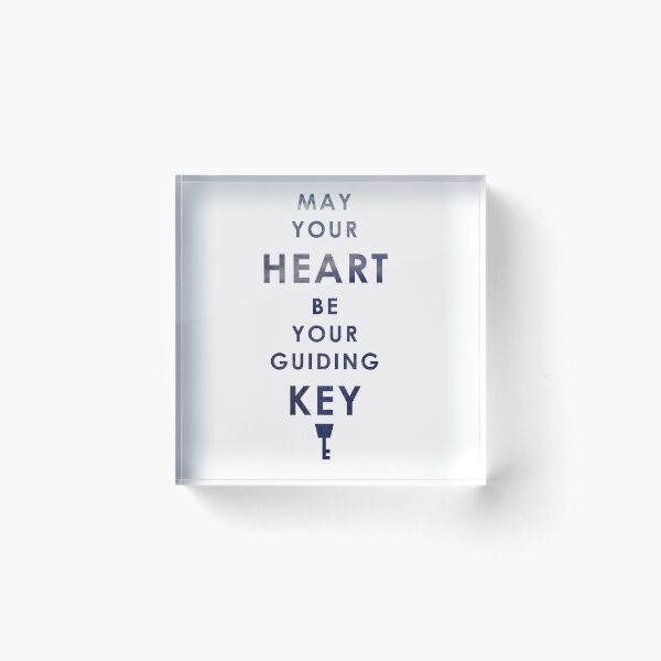 Item preview, May your Heart be your guiding Key designed and sold by gysahlgreens.