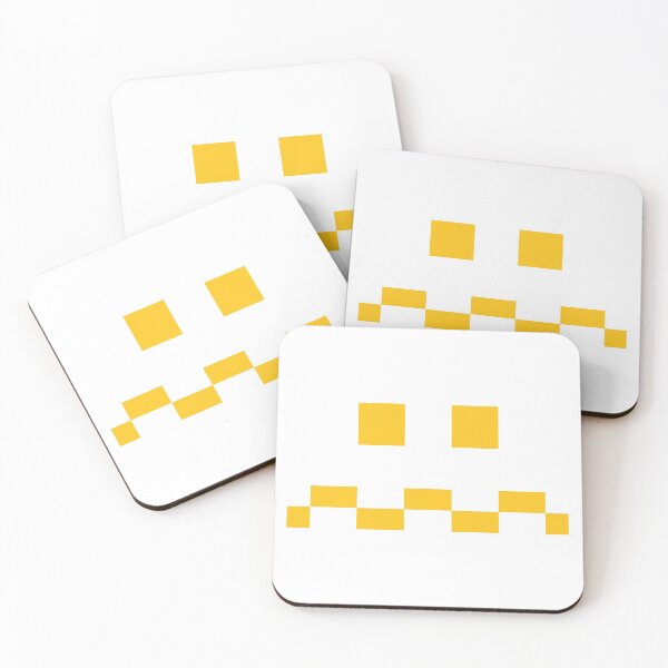 Item preview, Retro Arcade Game Scared Ghost Costume - Yellow over White designed and sold by johnta17.