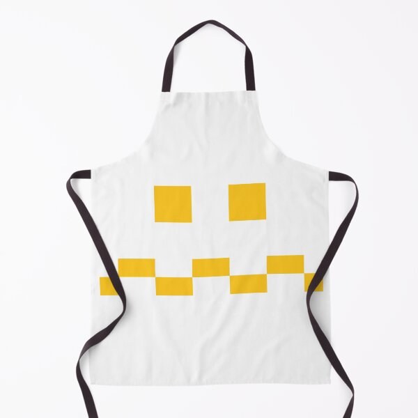Item preview, Retro Arcade Game Scared Ghost Costume - Yellow over White designed and sold by johnta17.