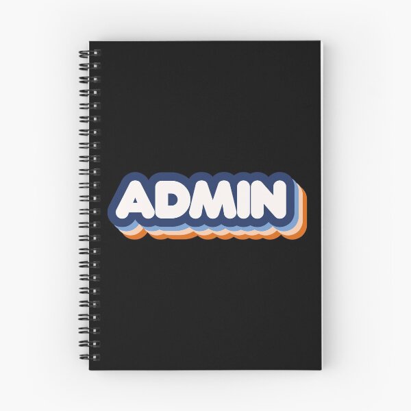 Item preview, Retro Admin designed and sold by TiltedBearDsign.