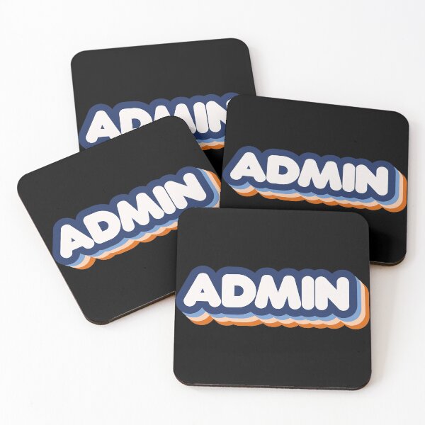 Item preview, Retro Admin designed and sold by TiltedBearDsign.