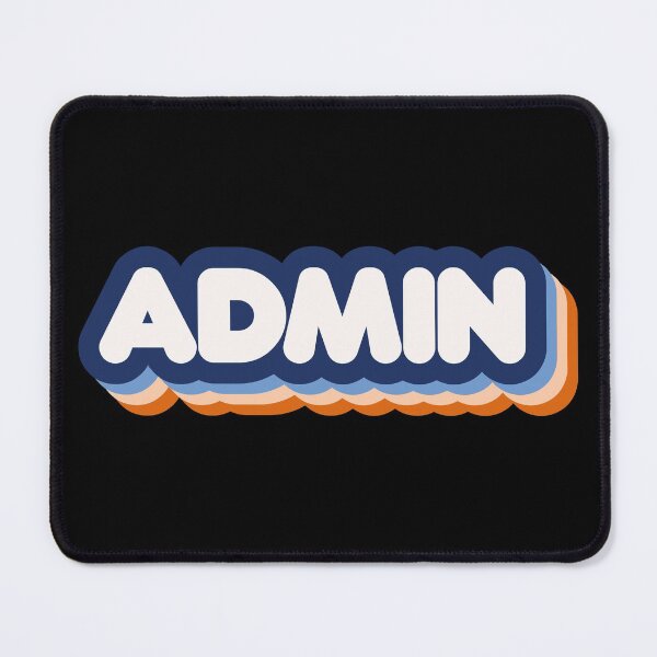 Item preview, Retro Admin designed and sold by TiltedBearDsign.