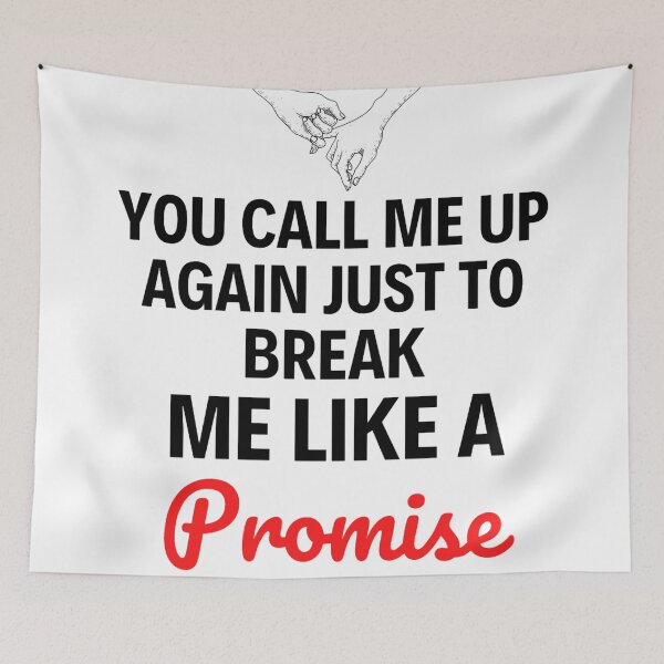 Item preview, You Call Me Up Again Just To Break Me Like A Promis All Too Well Quotes designed and sold by chetan786.