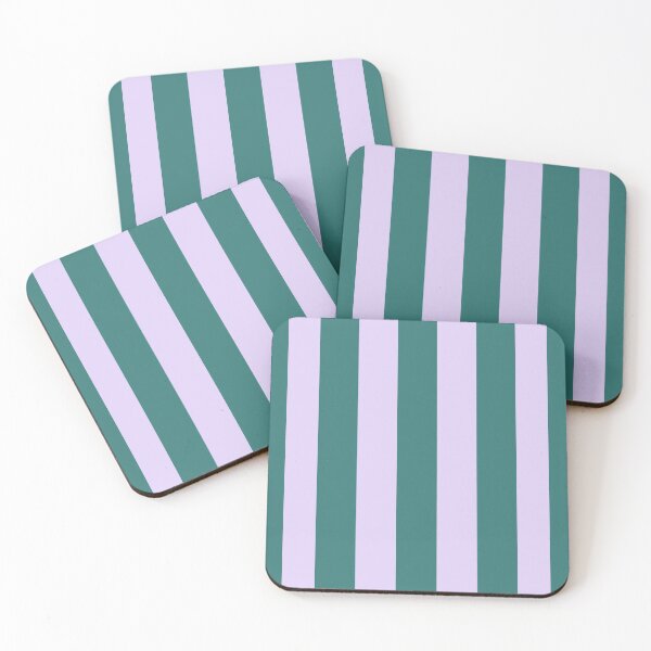Item preview, Moody Magical Teal and Purple Stripes designed and sold by NECHSTORE.