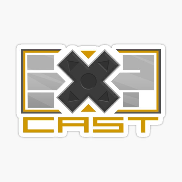 EXPCast Logo Sticker