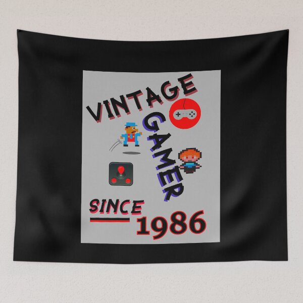 Item preview,  Vintage Gamer Since 1986 designed and sold by KathteeDesign.