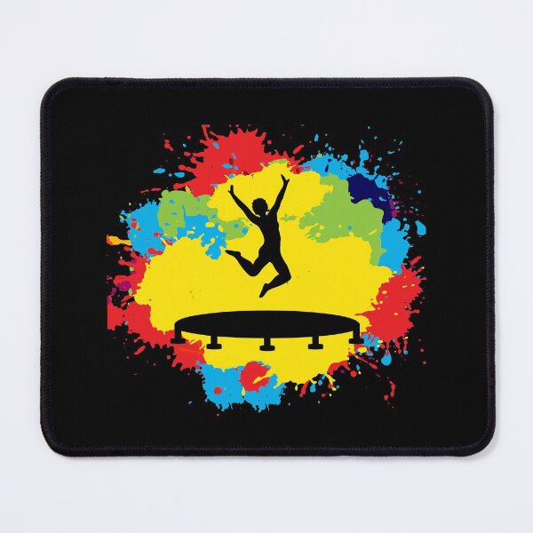 Item preview, Trampoline Park Jumping Jumper Indoor Playground Watercolor designed and sold by CuteDesigns1.