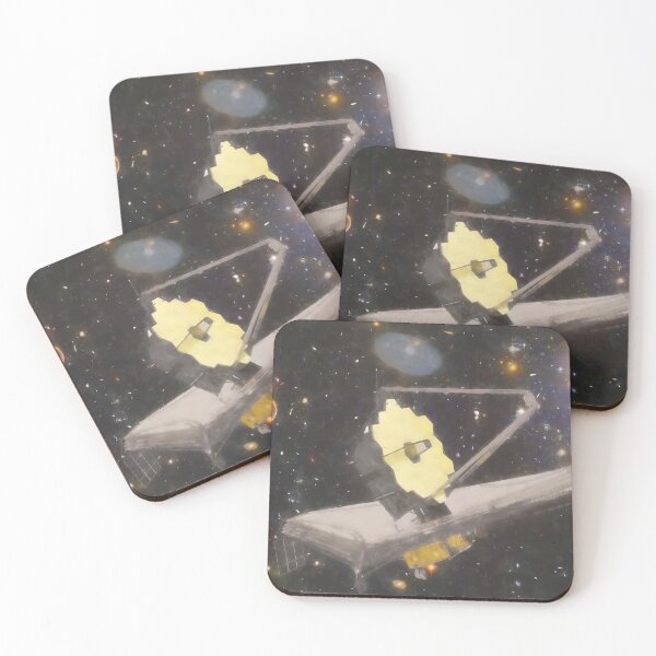 Item preview, James Webb Space Telescope Art designed and sold by marboywonderboy.