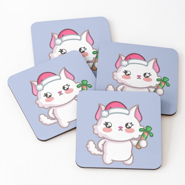 Item preview, Chibi Cats - Fluffy Blush Xmas designed and sold by MrE1994.