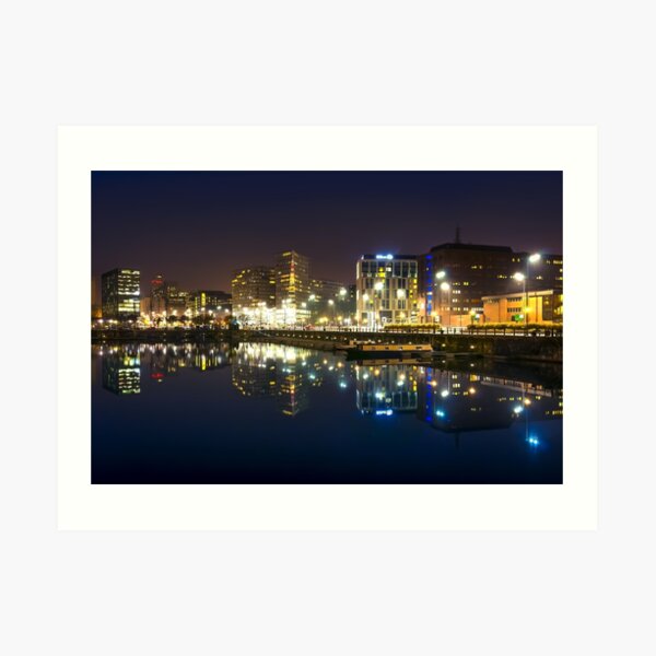 Liverpool ONE from Salthouse Dock Art Print