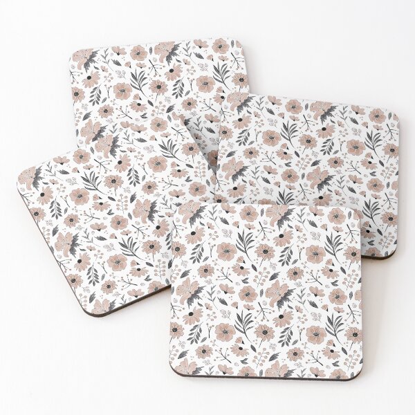 Item preview, Traditional Brown Floral Repeating Pattern designed and sold by BuxomBabe21.