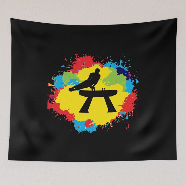 Item preview, Artistic Gymnastics Pommel Horse Gymnast Watercolor designed and sold by CuteDesigns1.