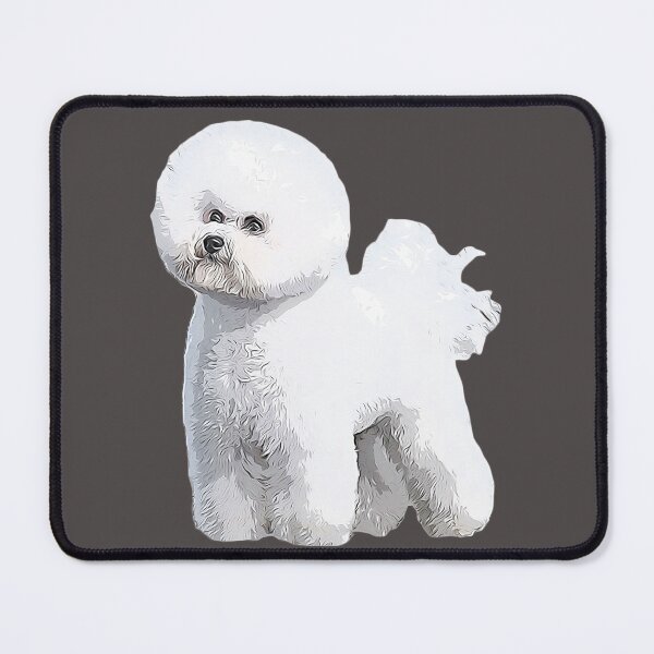 Item preview, Bichon Frise Standing Beauty designed and sold by ElegantCat.
