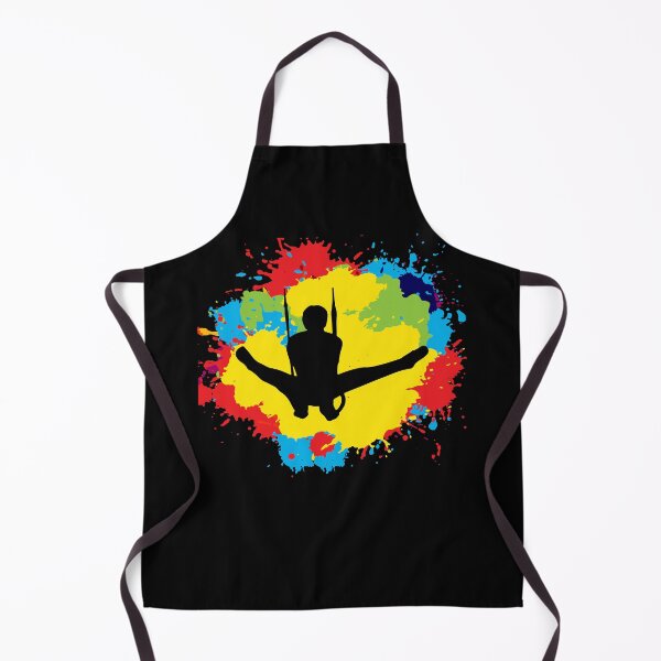 Item preview, Artistic Gymnastics Still Rings Gymnast Watercolor designed and sold by CuteDesigns1.