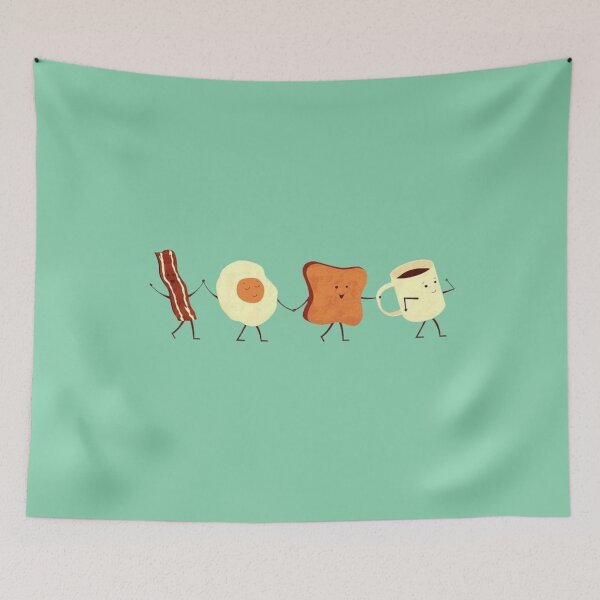 Item preview, Funny breakfast designed and sold by LenNo9881.