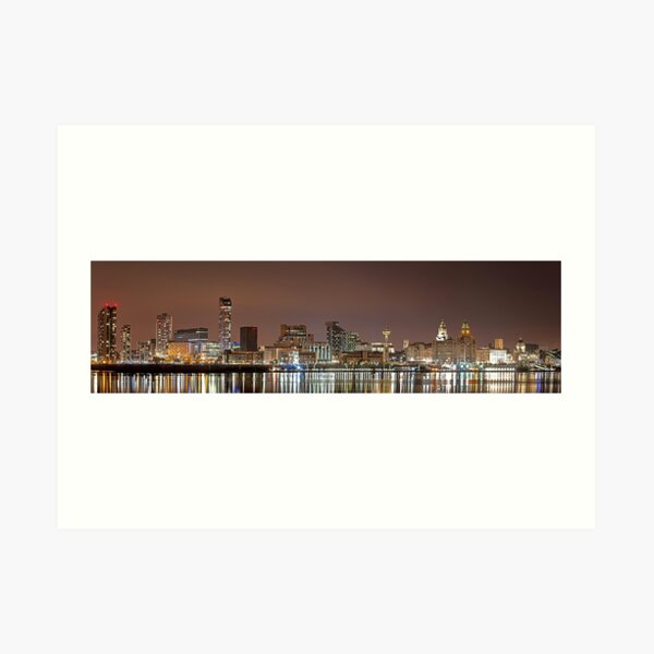 Liverpool Waterfront Art Print