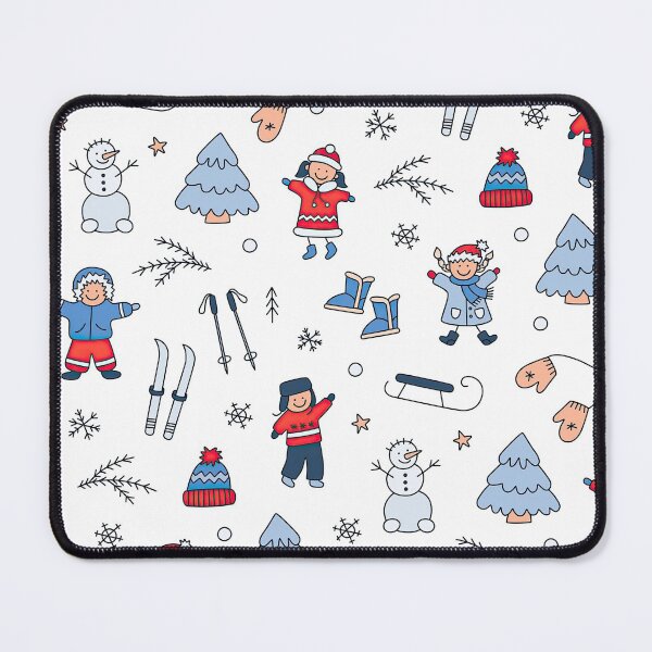 Item preview, Kids Snowman With Ski Items designed and sold by RoslynArt.
