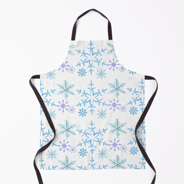 Item preview, Christmas Holiday Winter Blue Snowflake Pattern designed and sold by expatessentials.