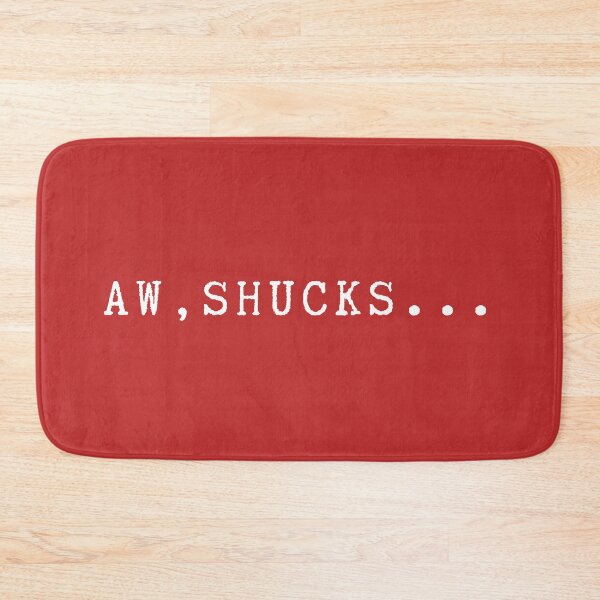 Item preview, Aw shucks... (white) designed and sold by saraevscreen.