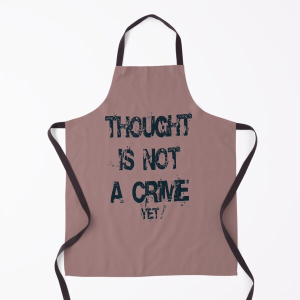 Item preview, Thought is not a crime designed and sold by djhypnotixx.