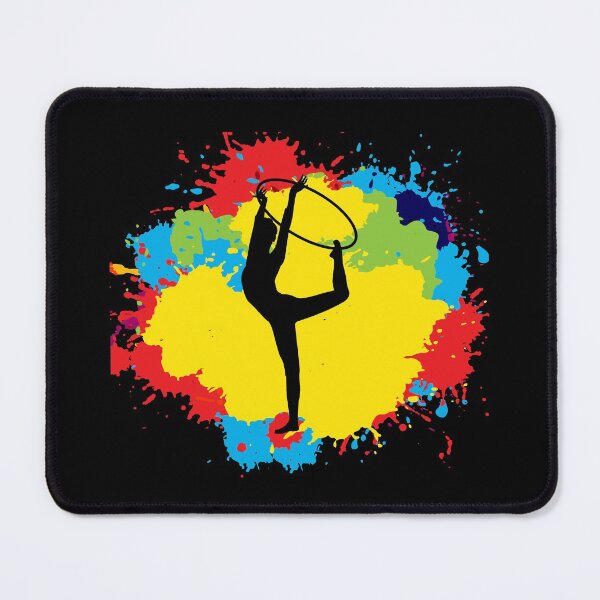 Item preview, Rhythmic Gymnastics Hoop Gymnast Watercolor designed and sold by CuteDesigns1.