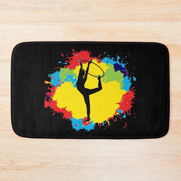 Item preview, Rhythmic Gymnastics Hoop Gymnast Watercolor designed and sold by CuteDesigns1.