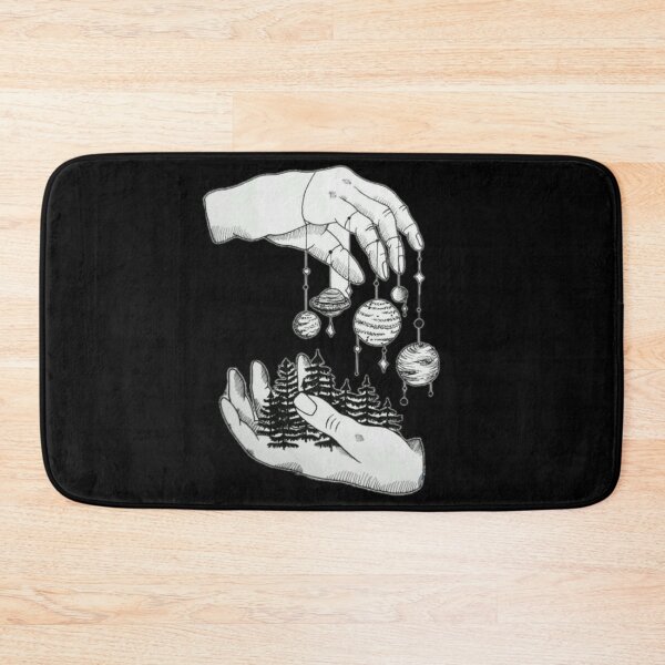Item preview, Hands hold trees and planets designed and sold by Plastic1997.